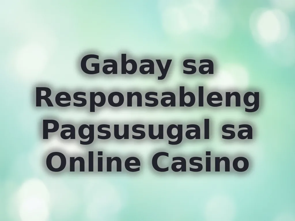 Safe Gambling